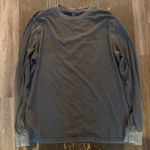 American Eagle Large Grey Long sleeve Shirt